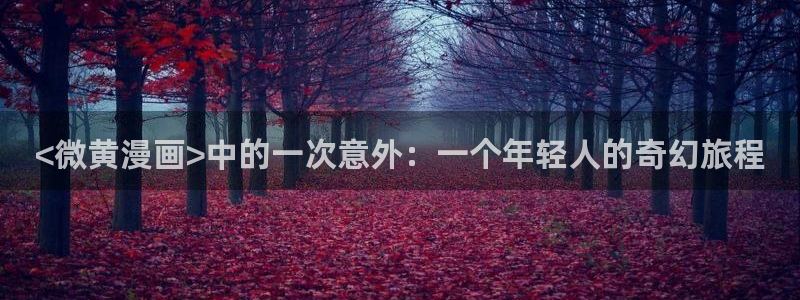 51漫画歪歪免费在线观看：<微黄漫画>中的一次意外：一个年轻人的奇幻旅程